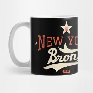 New York Bronx - New York Bronx Schriftzug - Bronx Logo Mug